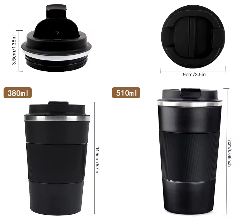 12oz/17oz Stainless Steel Vacuum Coffee Cup 3