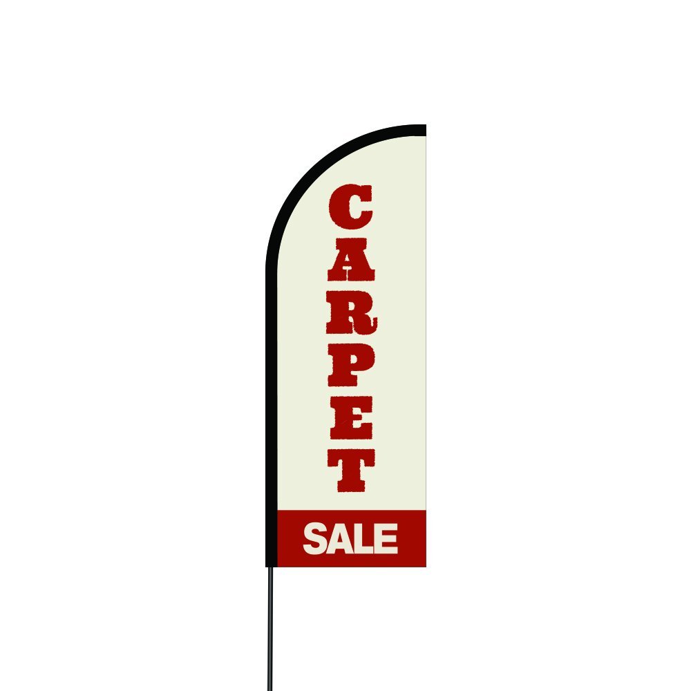 Carpet Sale Flag Kit 11' Feet feather banners Feather Flag Sign Outdoor Banner 2