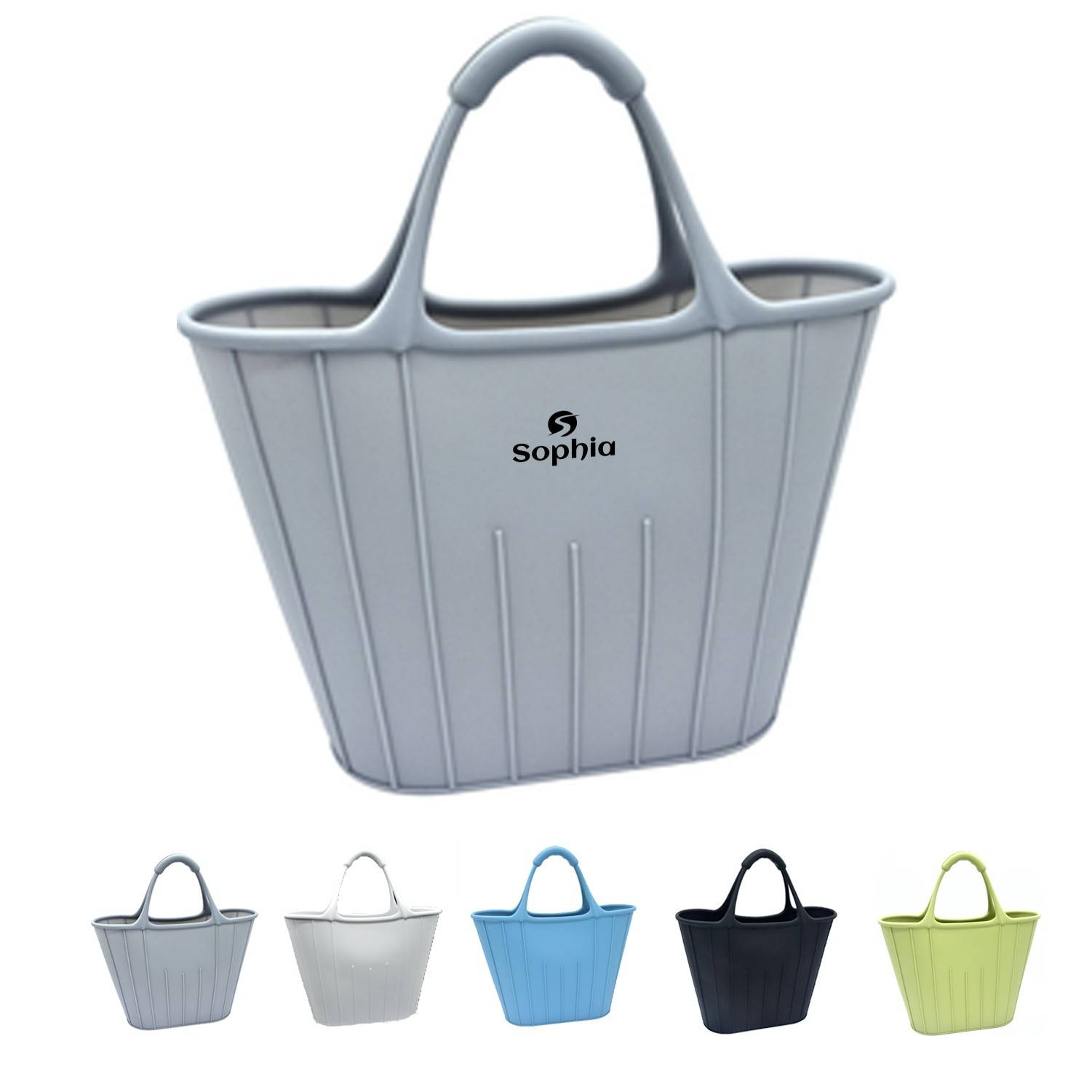 Silicone Waterproof Beach Tote Bag 1