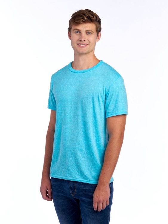 JERZEES Snow Heather Ring-Spun Unisex T-Shirt 30