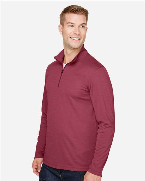 Men's Zone Sonic Heather Performance Quarter-Zip Pullover - TT31H 27