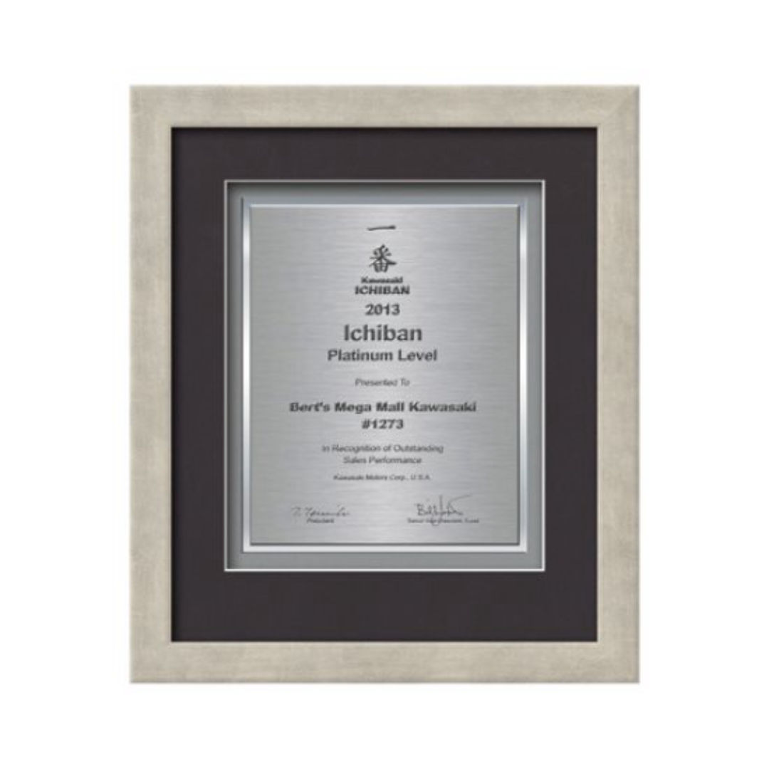 Eldridge Certificate TexEtch - Antique Silver 3
