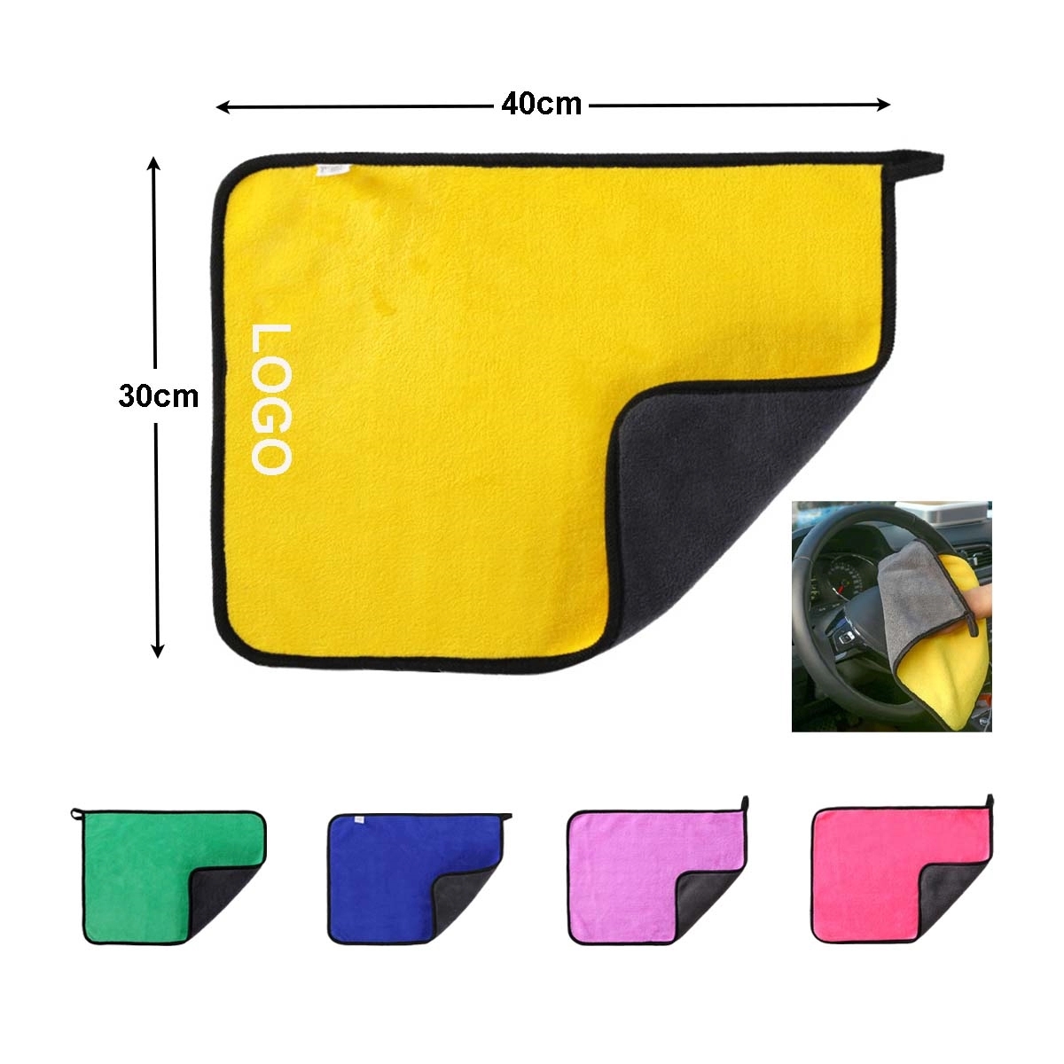 Microfiber Car Drying Towel 2