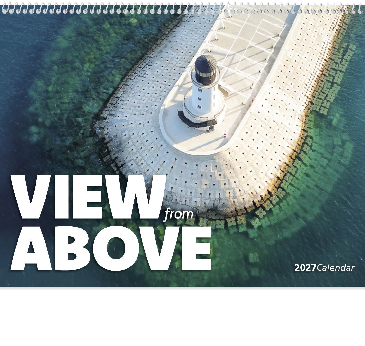 Good Value™ View from Above - Spiral Calendar 49
