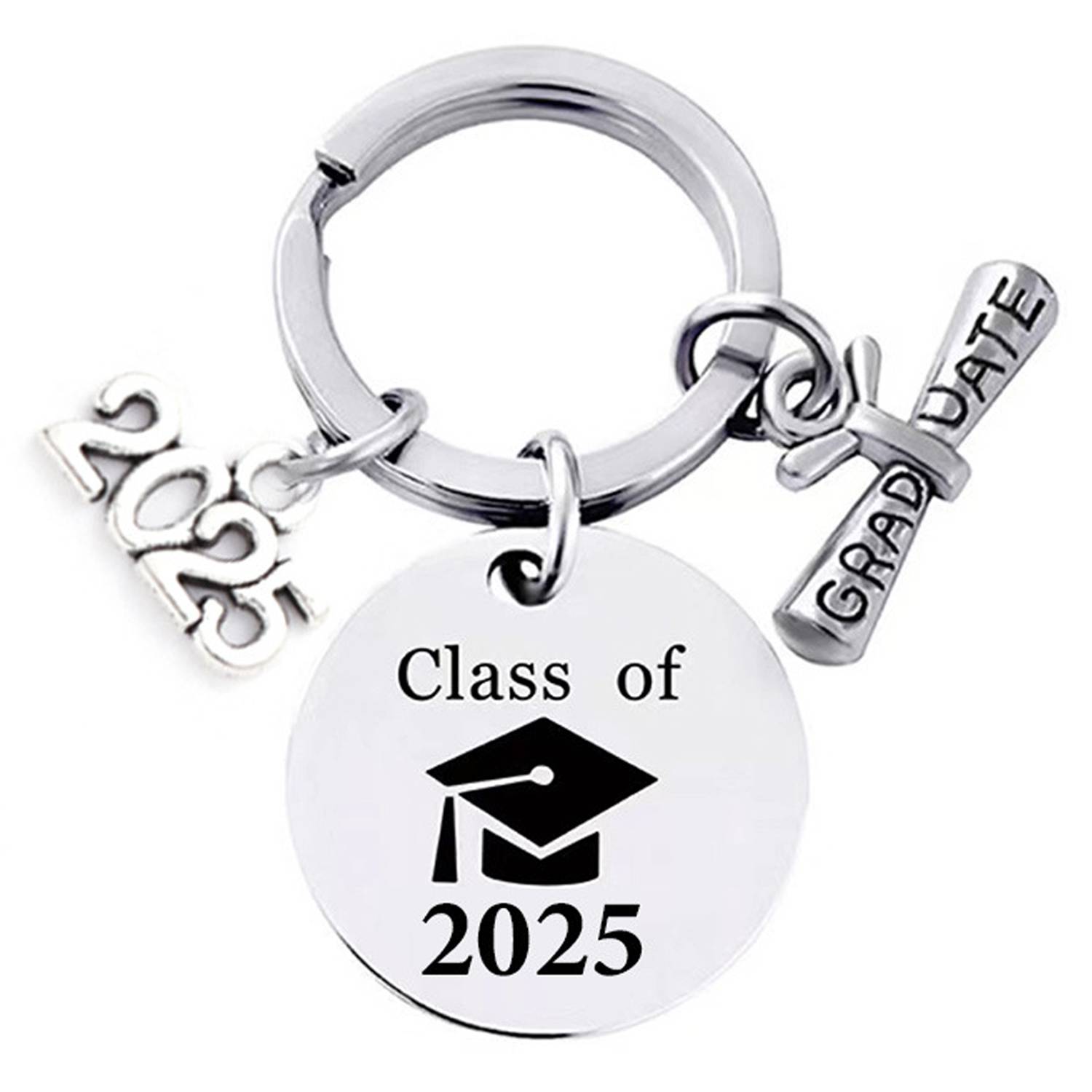 2025 Stainless Steel Graduation Season Keychain 5