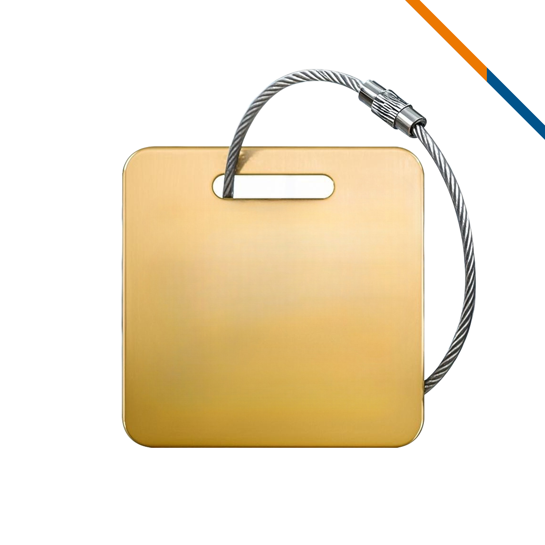 Zeniq Stainless Steel Luggage Tag 15