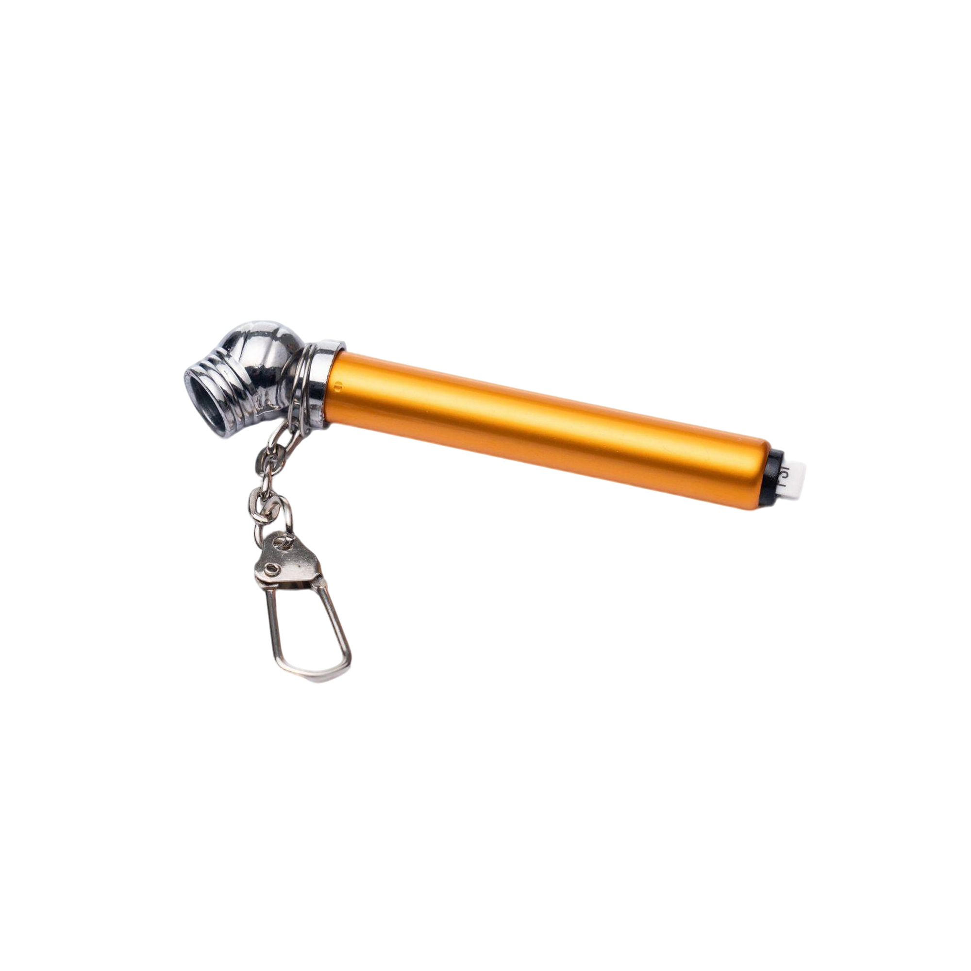 Aluminum Tire Pressure Gauge Key Chain 3.15" By 0.4" 7