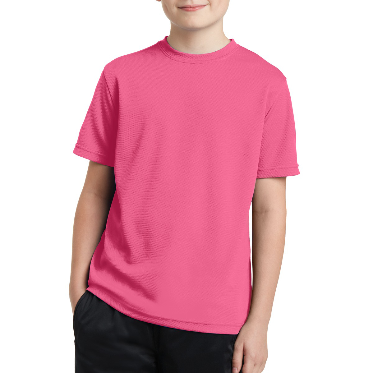 Sport-Tek® Youth PosiCharge™ RacerMesh® Tee 27