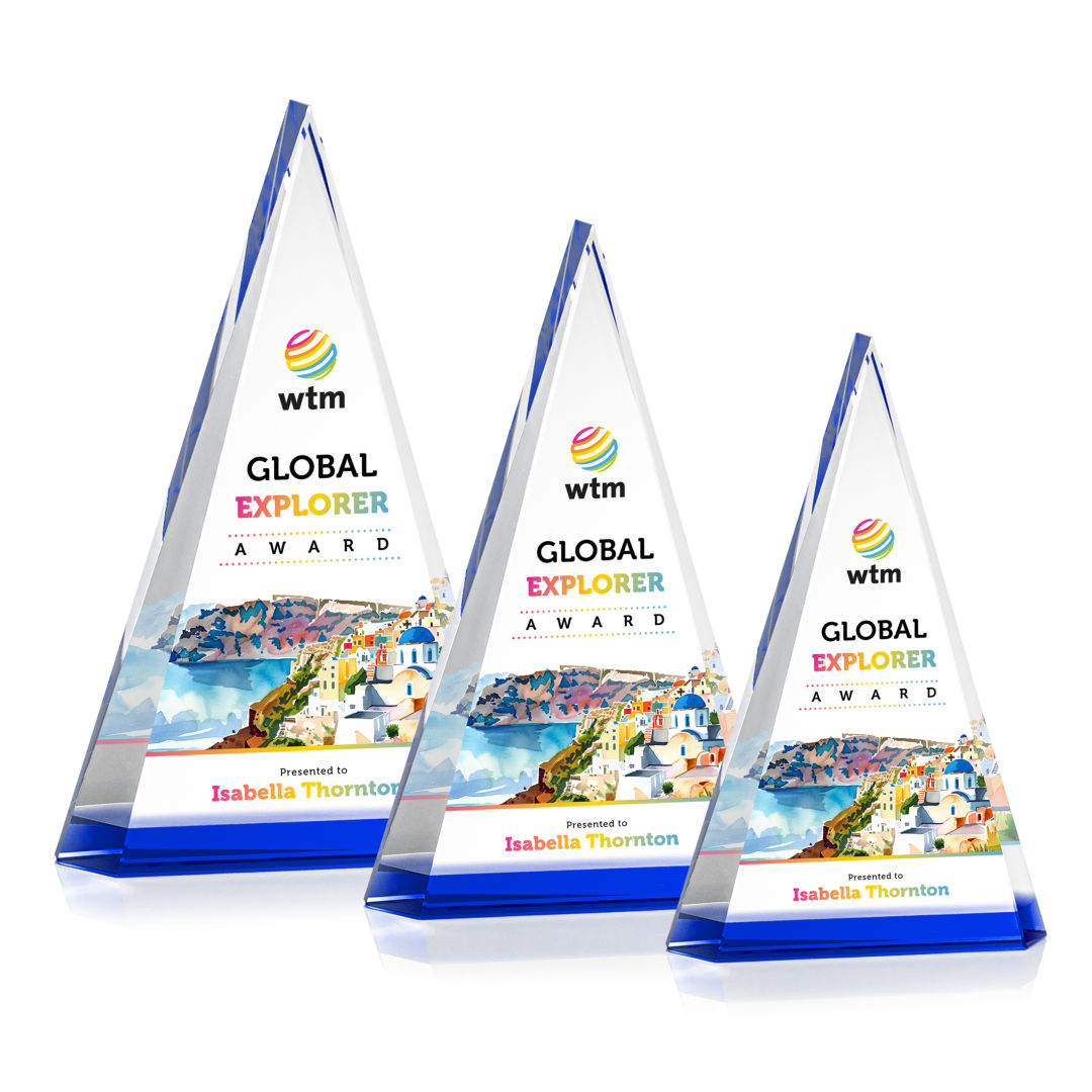 Helston VividPrint™ Award - Blue 3