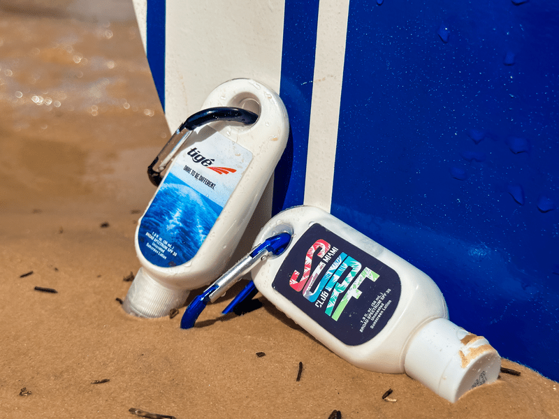 1.9 oz. SPF 30 Sunscreen in Clear Bottle with Carabiner 18