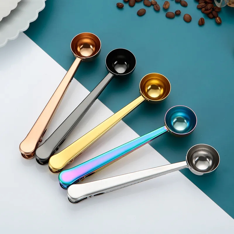 2 in 1 New Multifunctional Stainless Steel Coffee Spoon 2