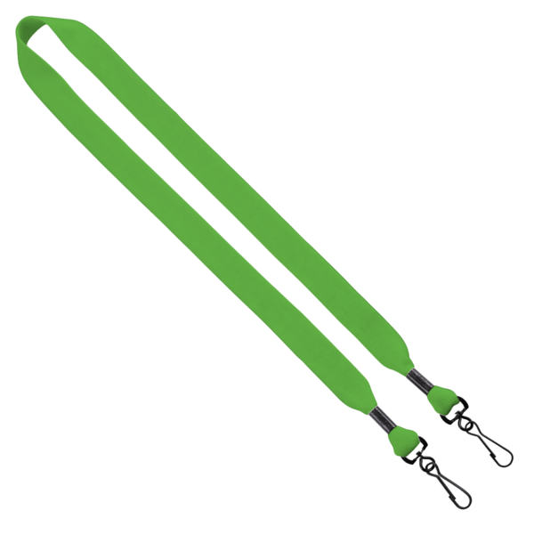 3/4" Cotton Double Swivel Hook Lanyard 12