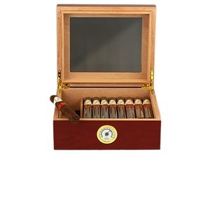 Handmade 25 To 50 Cigar Humidor Wood Case 2