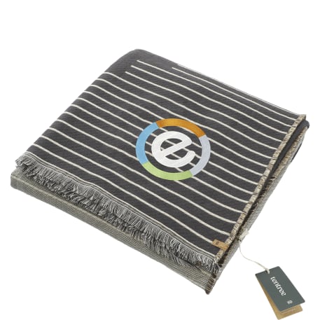 tentree Organic Cotton Peaks Woven Blanket 4