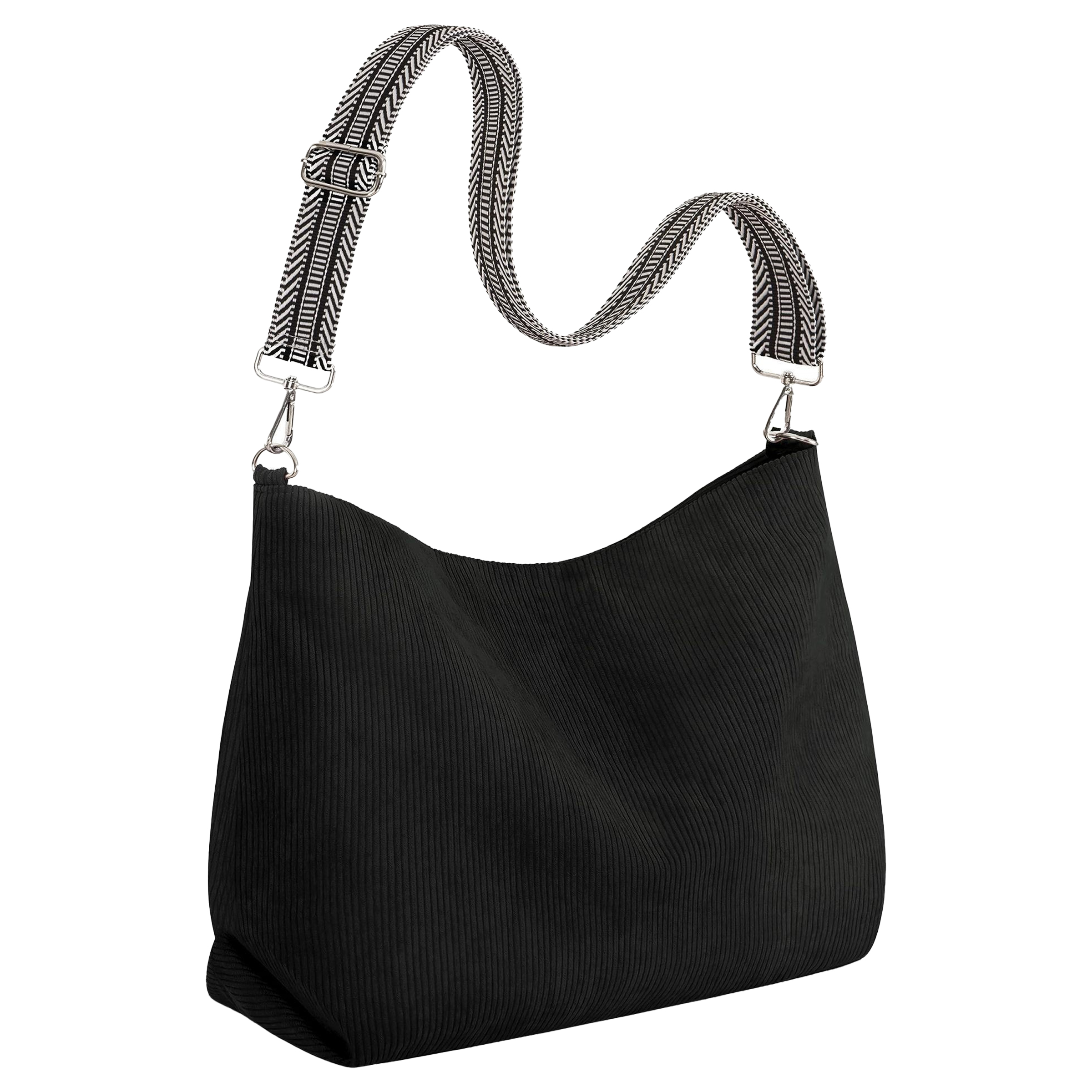 Corduroy Large Capacity Adjustable Mailman Bag 3