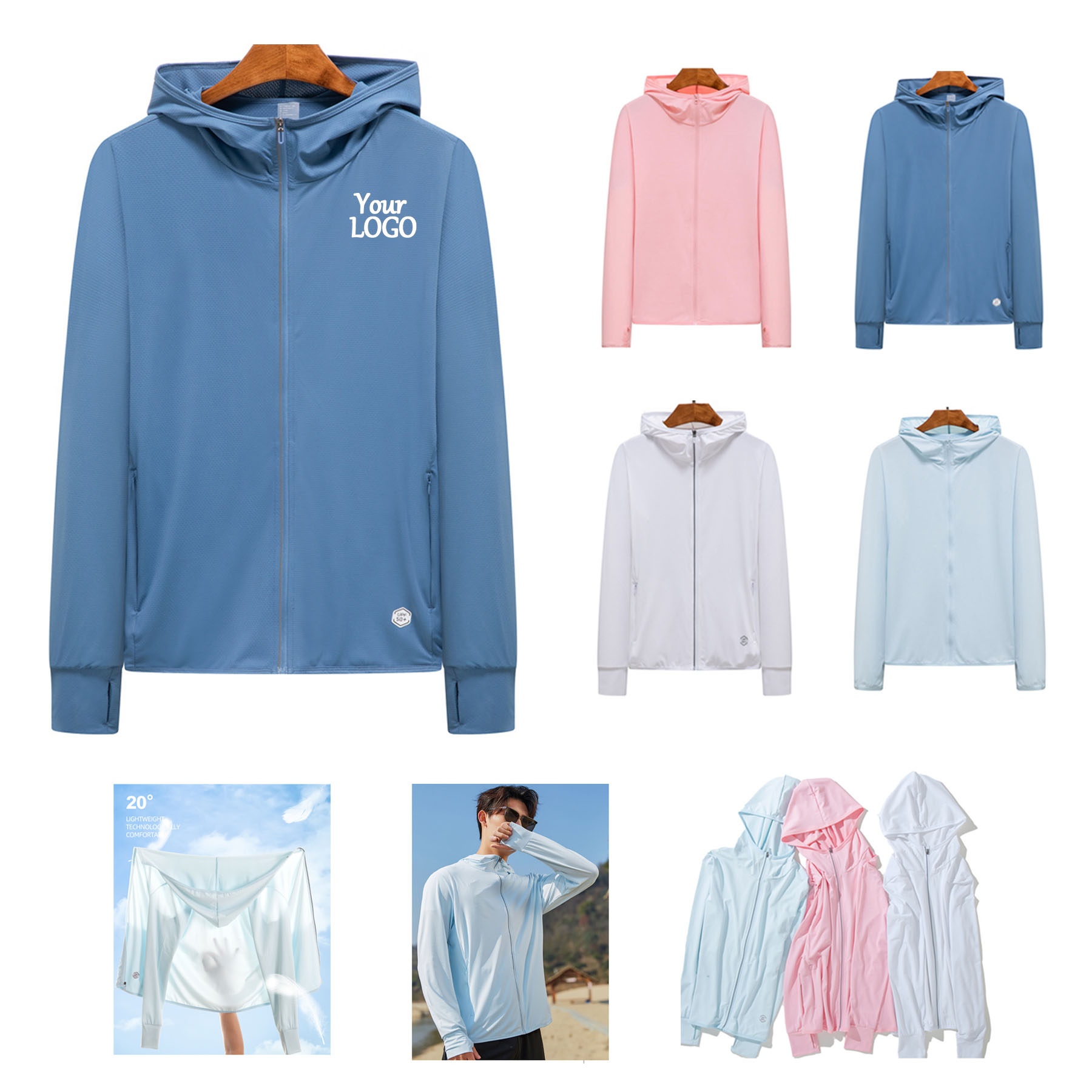 Sun Protection Long Sleeve Hoodie 3