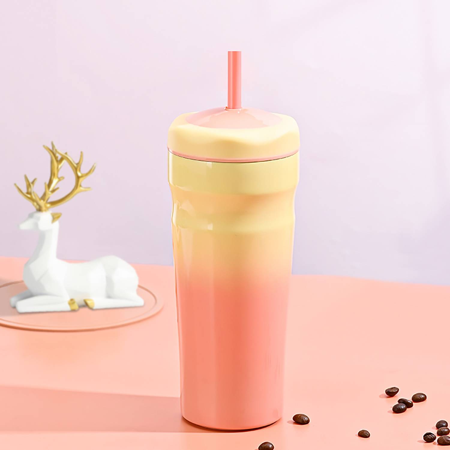 24oz Cute Stainless Steel Vacuum Flask 4