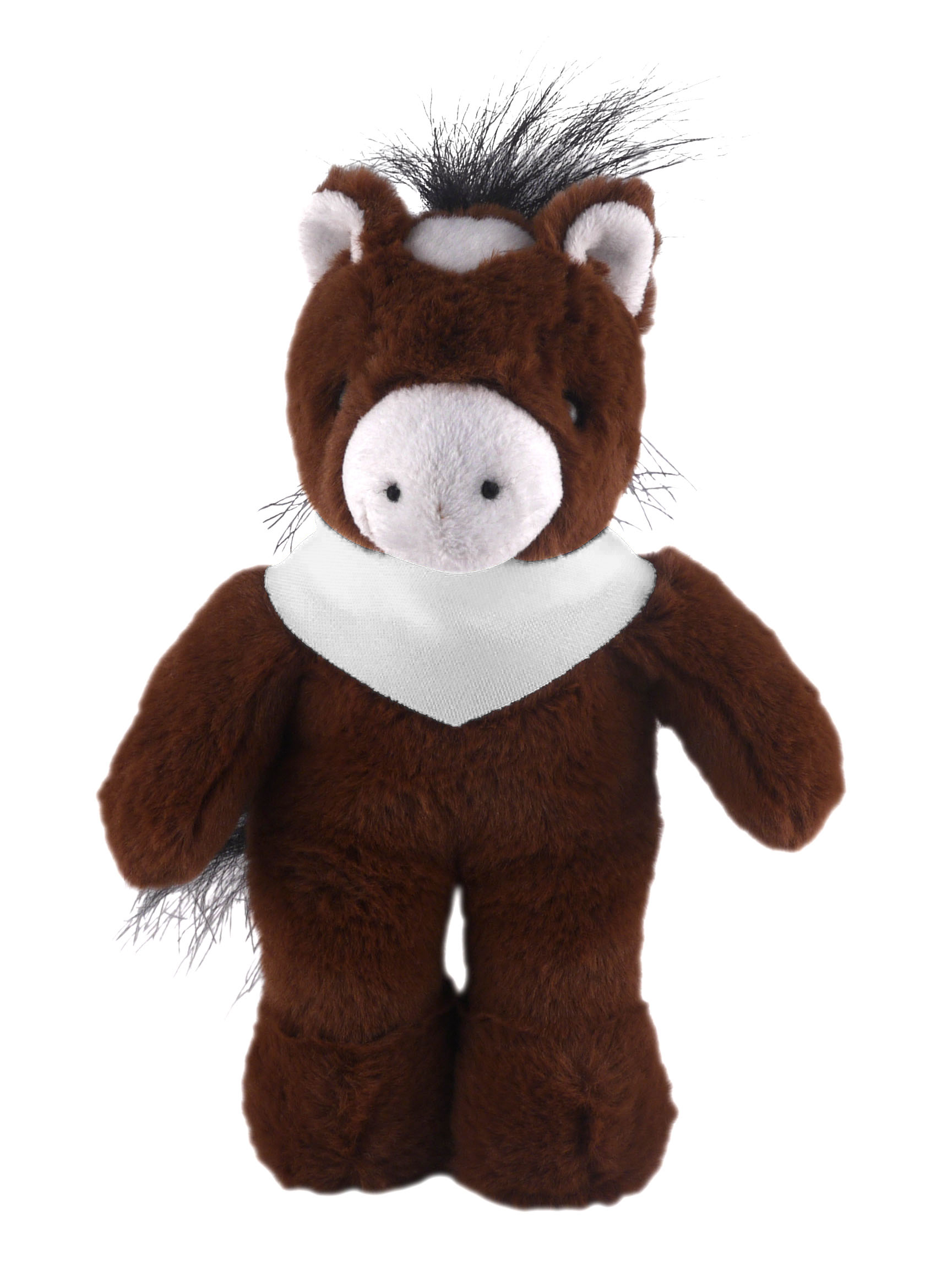 Soft Plush Stuffed Horse with Bandana 3