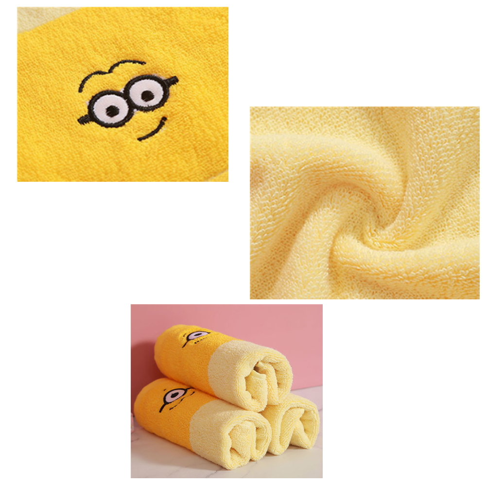 3 Packs Cartoon Wash Cloth Gift Box Set 3