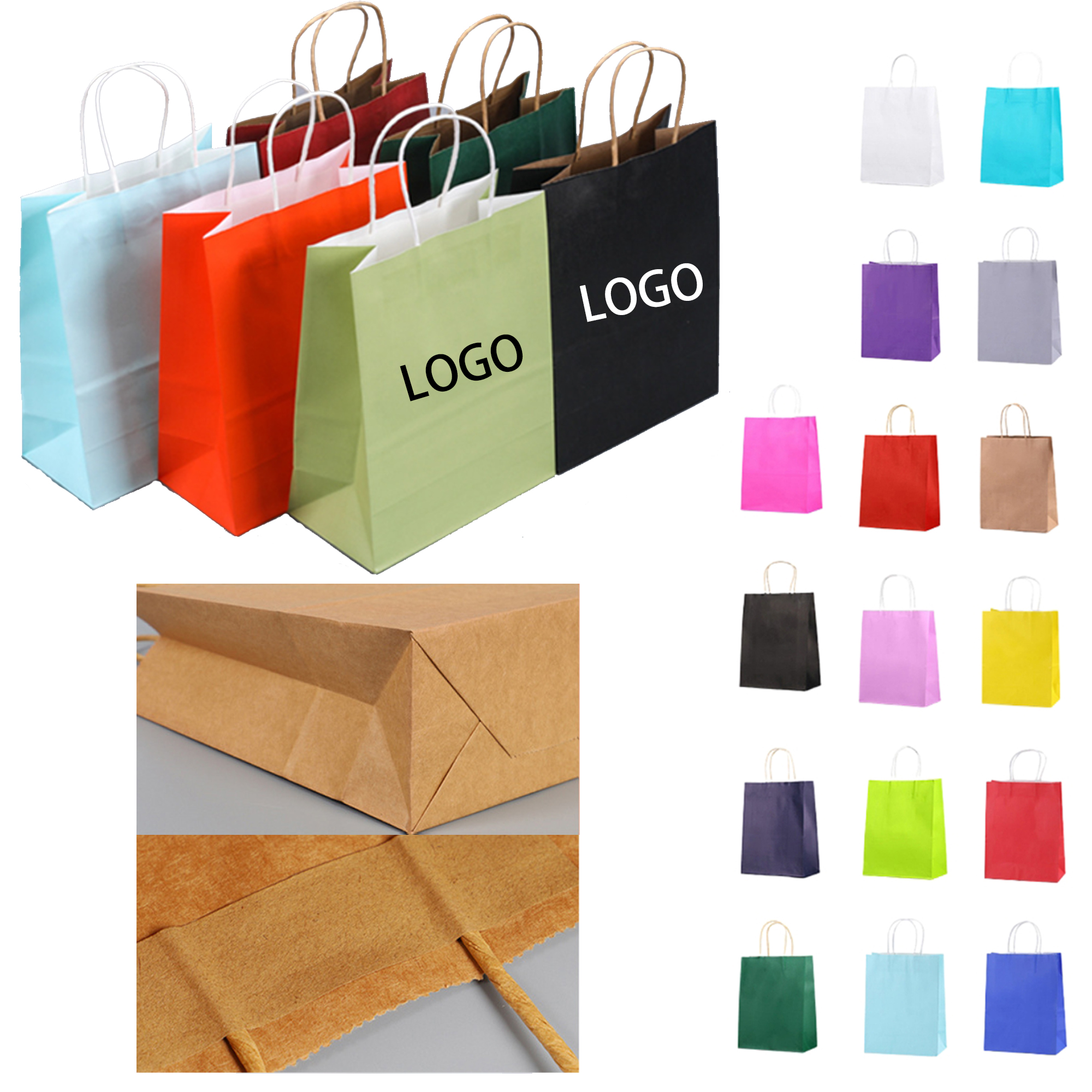 Durable Brown Kraft Paper Sacks 2