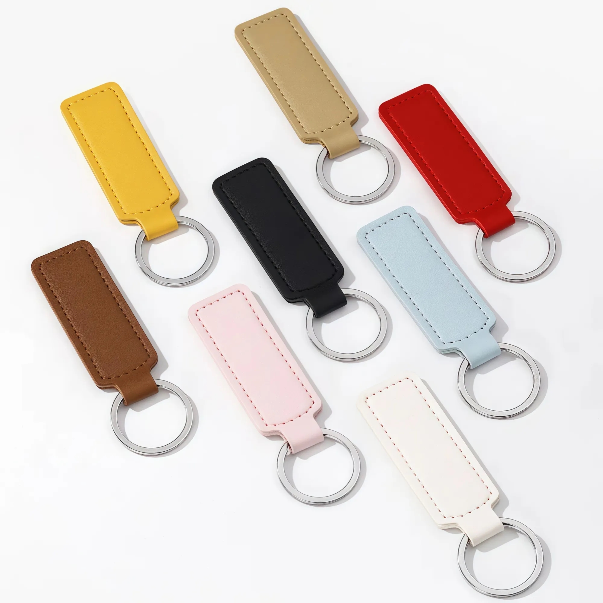 Premium PU Leather Keychain 11