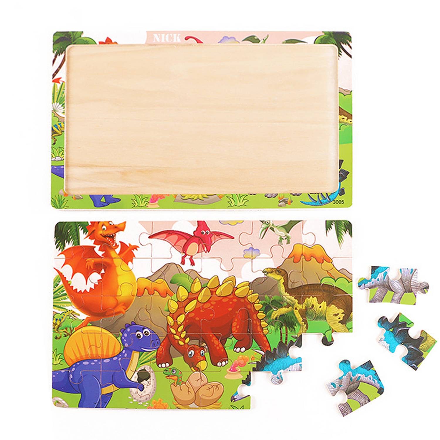 Wooden Puzzle Children's Educational Toys 1