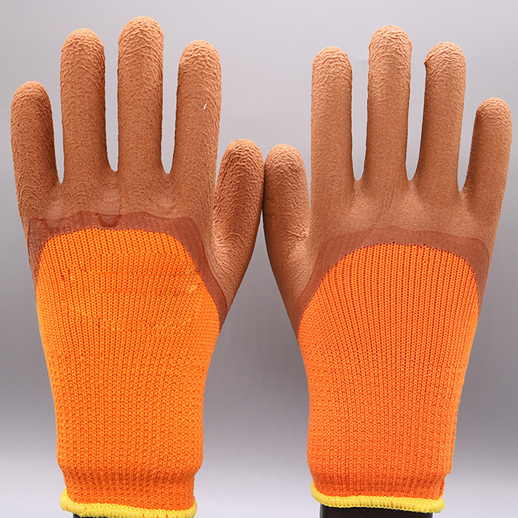 Nylon Safety Working Gloves with Knit Wrist Cuff 5