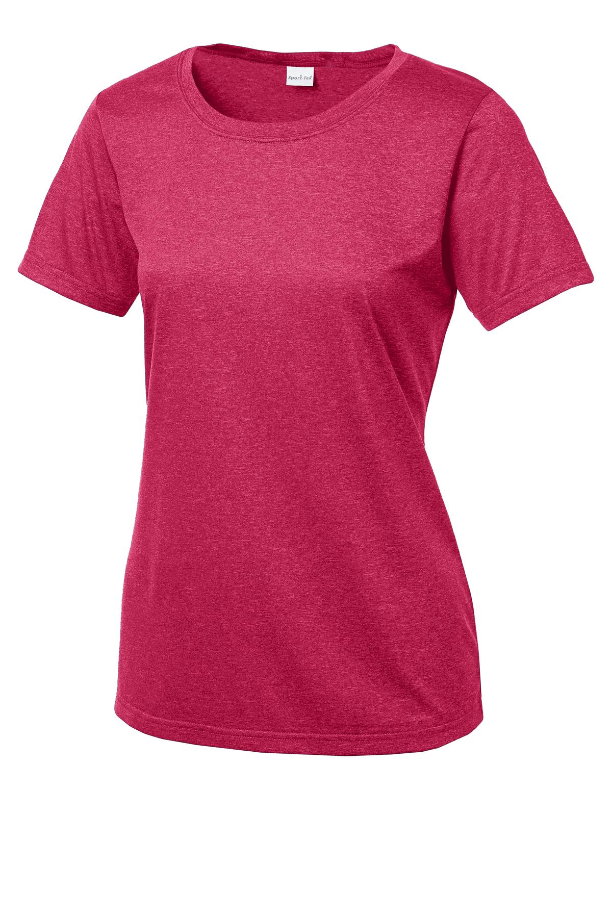 Sport-Tek Women's Heather Contender Scoop Neck Tee. LST360 25