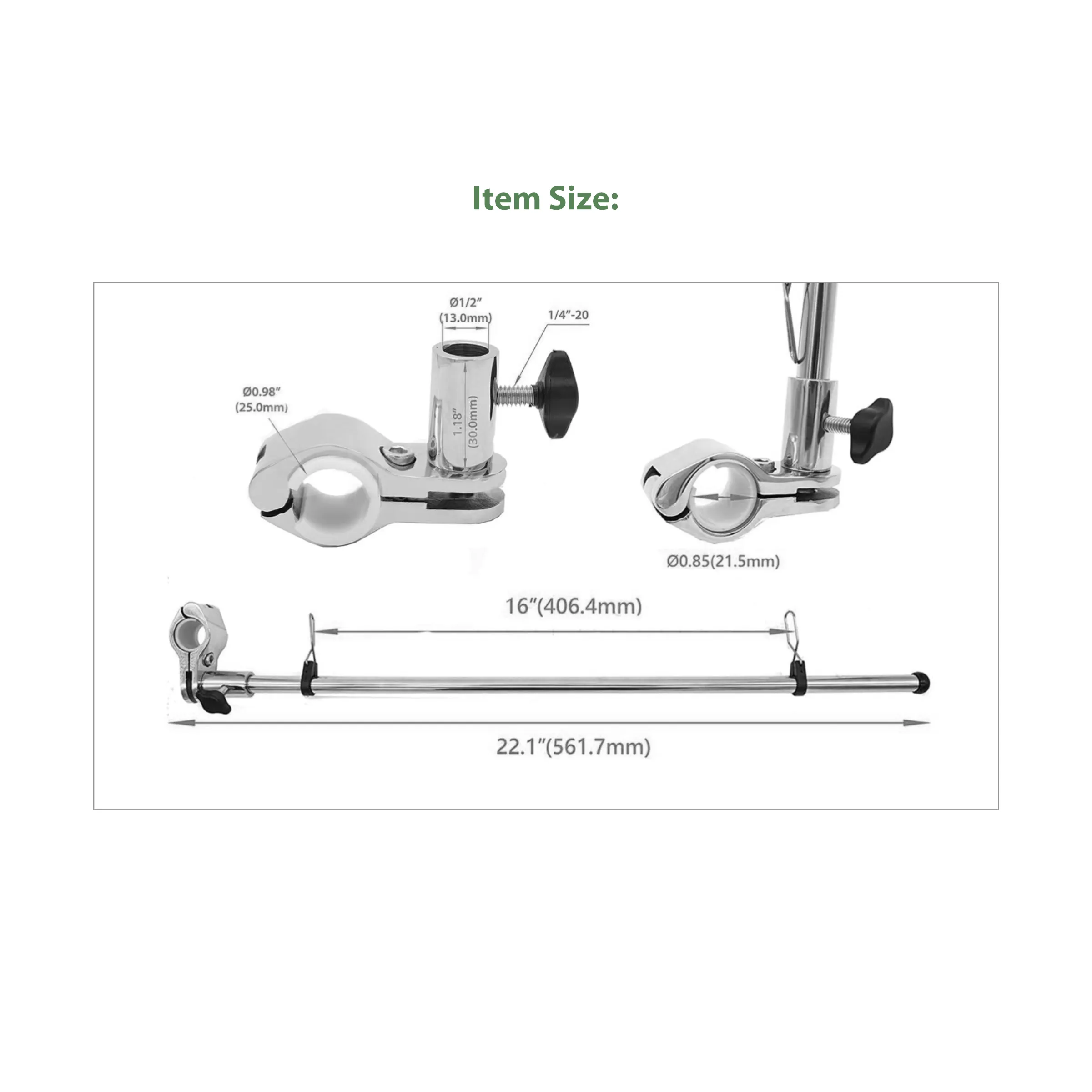 37" Heavy Duty Boat Flag Pole 8