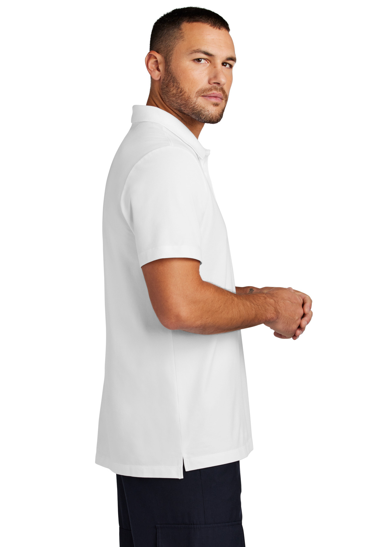 Mercer+Mettle Stretch Pique Polo MM1004 15