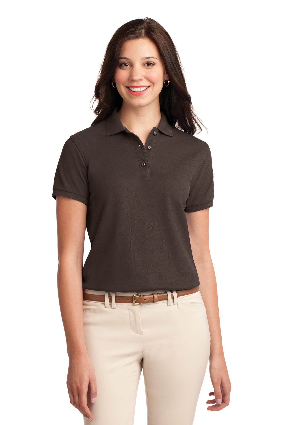 Port Authority® Women's Silk Touch Polo 9