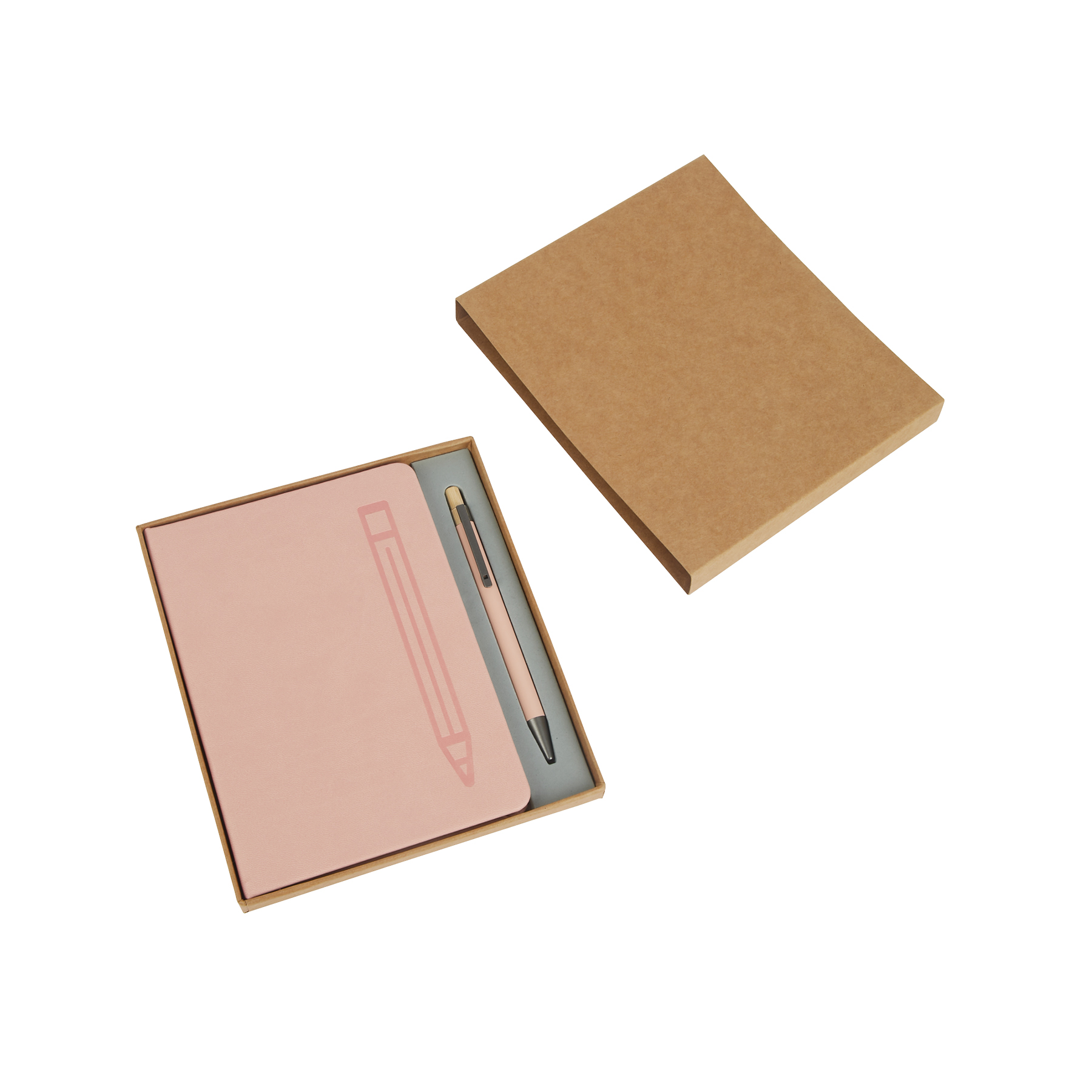 Manhattan II Gift Set w/ Magnetic Journal & Recycled Pen 37