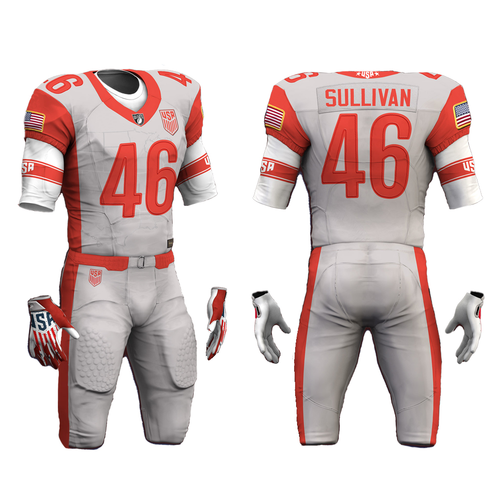Custom Football Uniform - Jersey and Pants 3