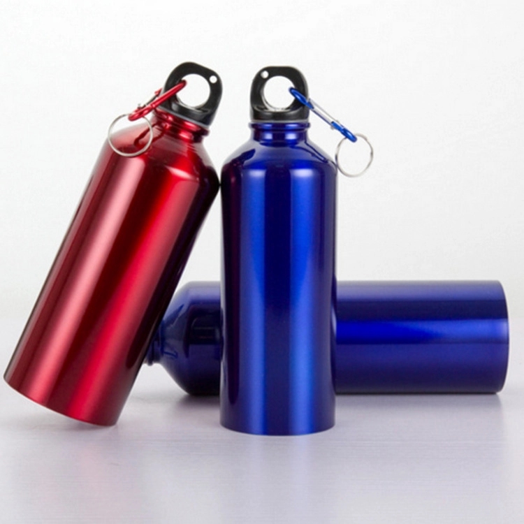 17 Oz. Aluminum Sports Water Bottle w/ Carabiner, custom water bottle with logo imprint 3
