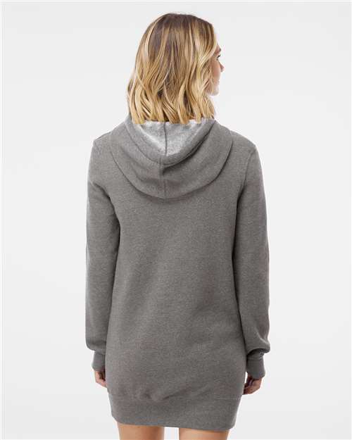 Women's Special Blend Hooded Sweatshirt Dress - PRM65DRS 10
