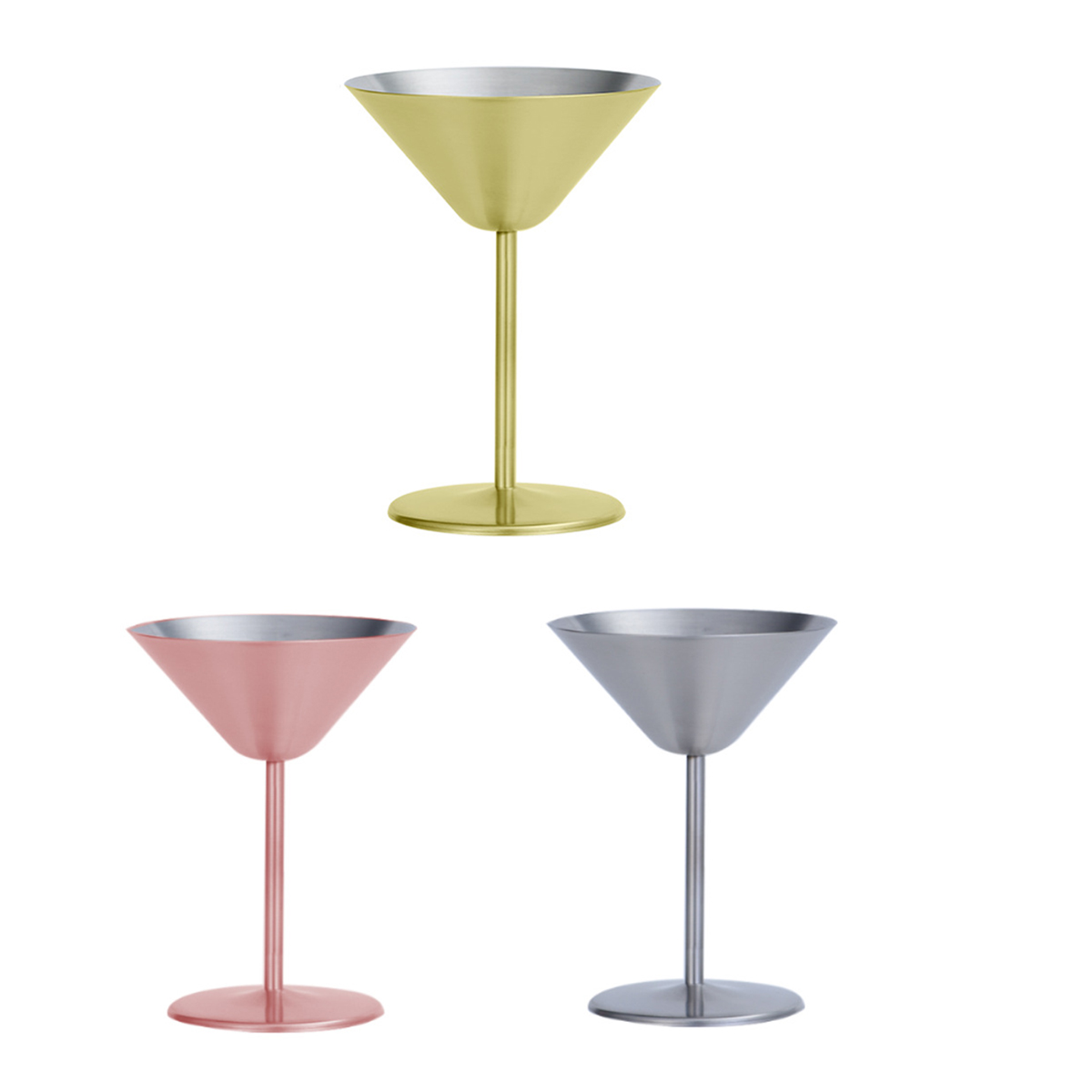 Stainless Steel Martini Goblet 3