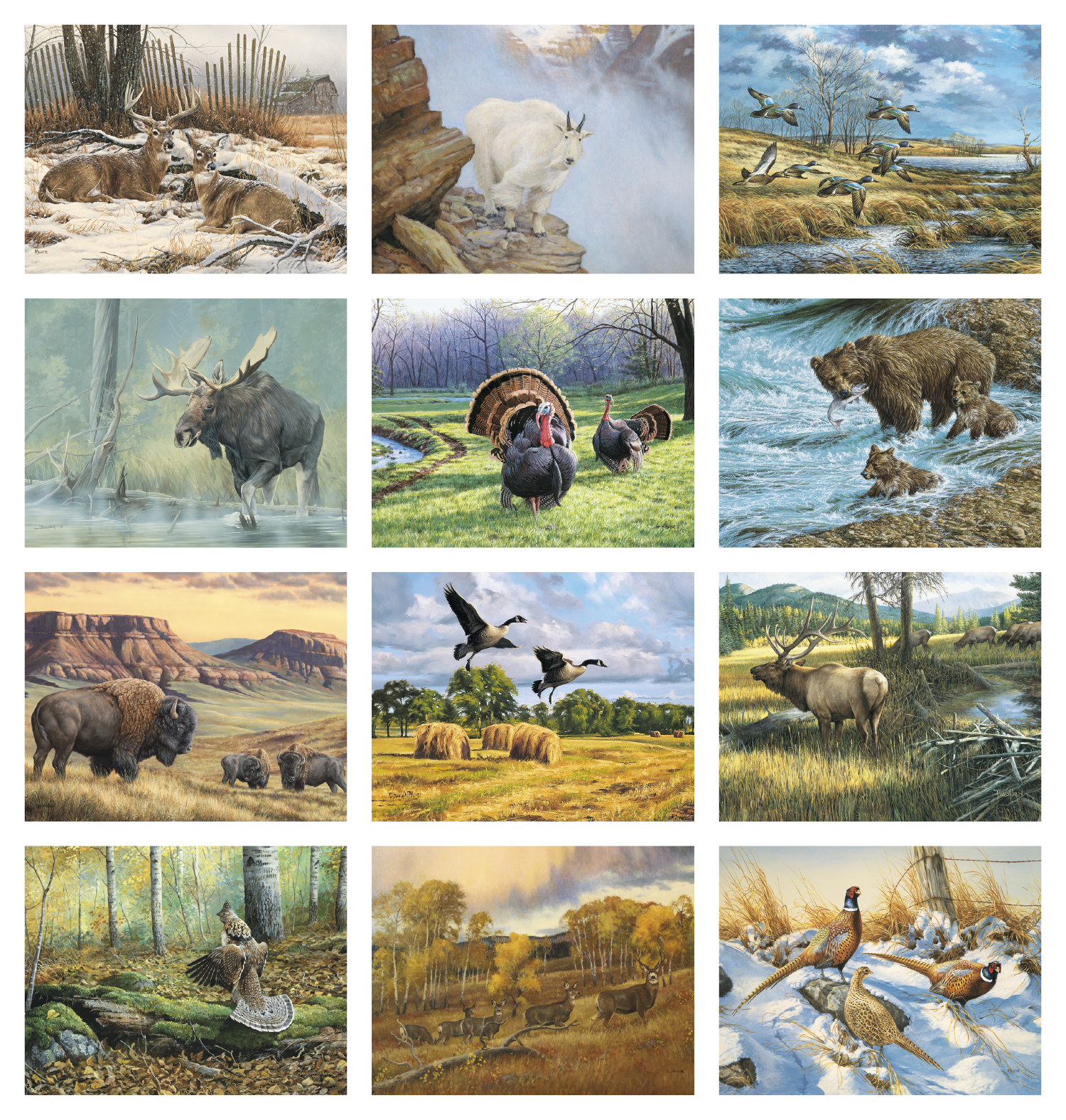Triumph® Calendars Wildlife Art Calendar 83