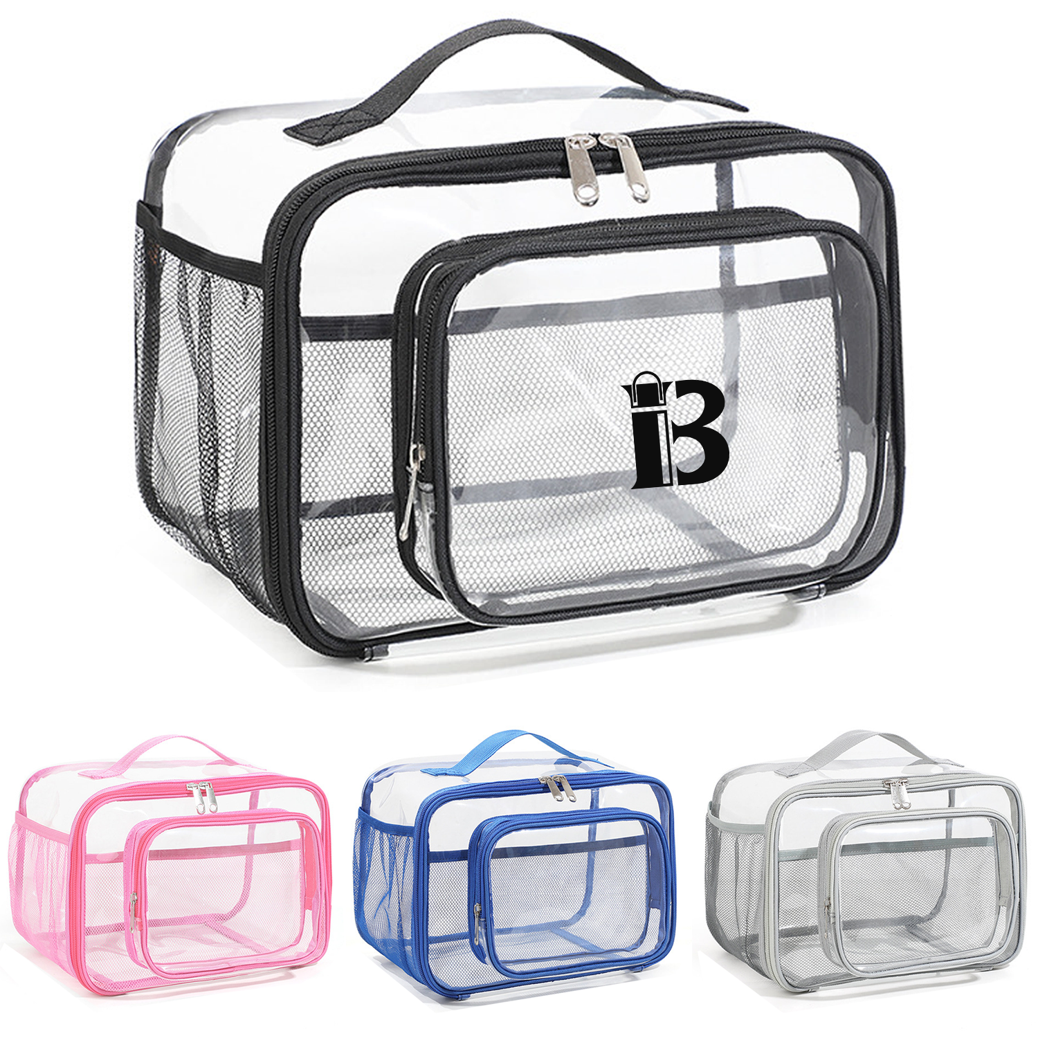 PVC Clear Large Capacity Tote Storage Bag 2