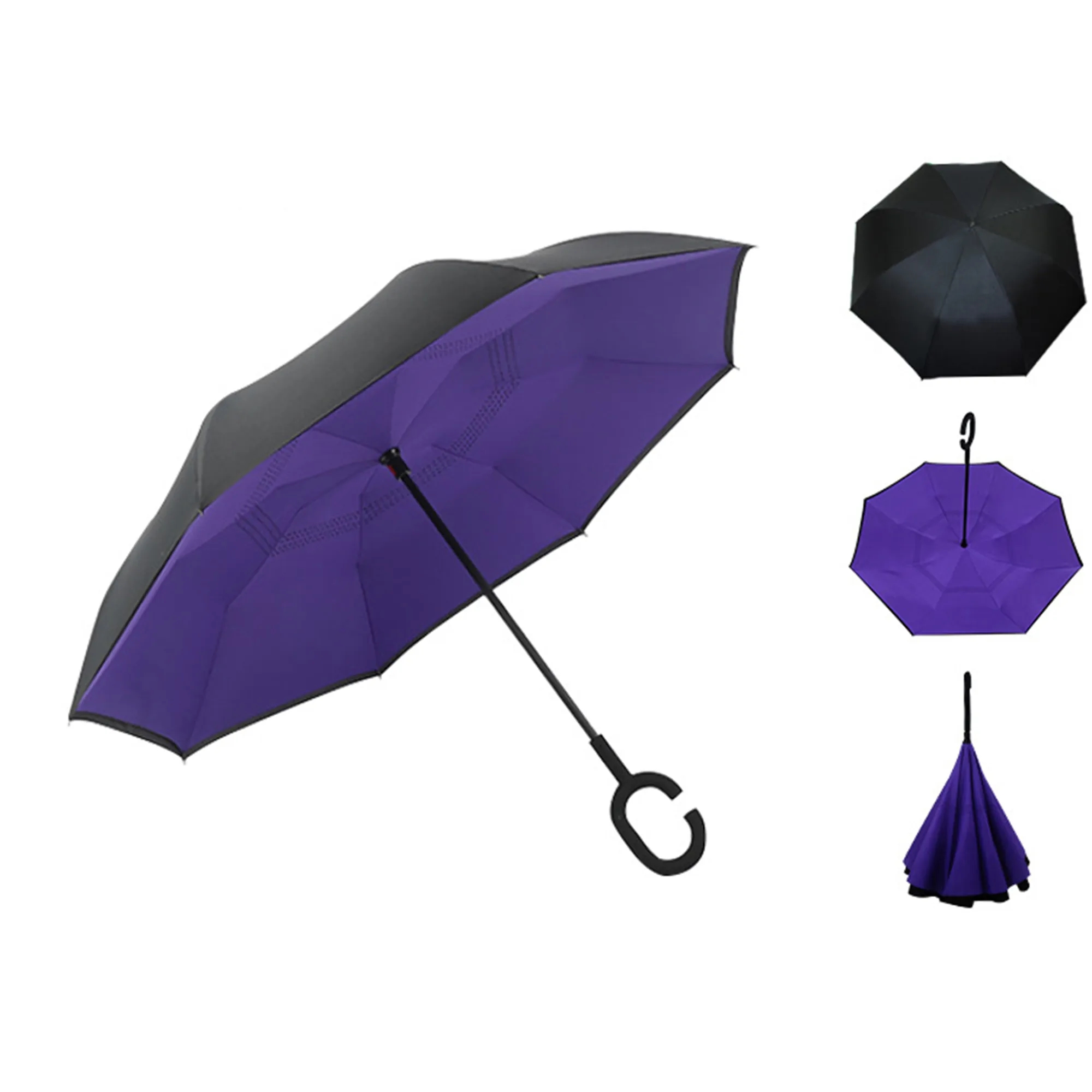 SkyView Inverted Umbrella with C-Handle 3