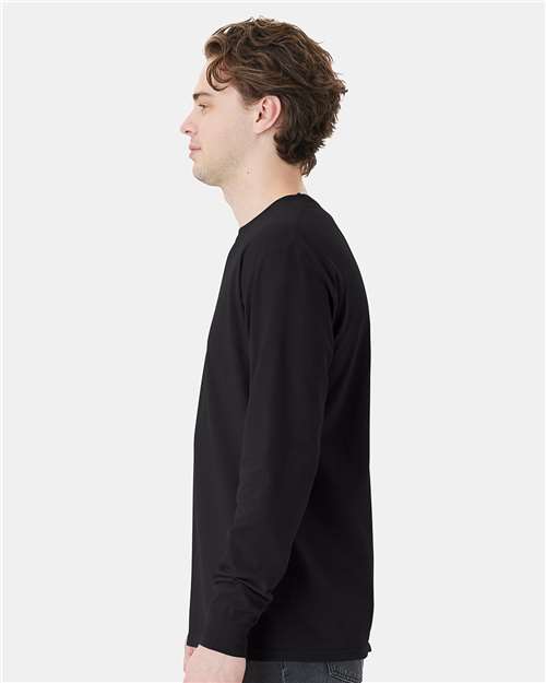 Unisex Garment-Dyed Long Sleeve T-Shirt With a Pocket - GDH250 139