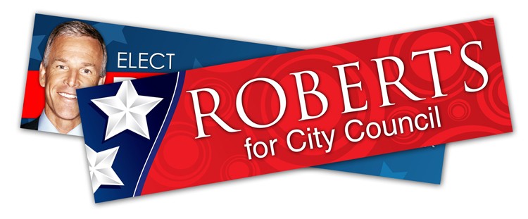 Political Campaign Bumper Sticker - UV-Coated Vinyl (11x3) 1