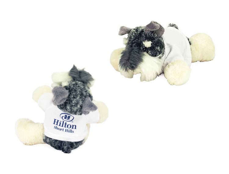 8" Stein Schnauzer with t-shirt and one color imprint 2