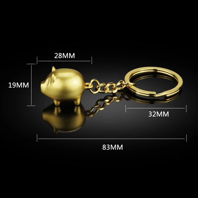 Lucky pig keychain 2