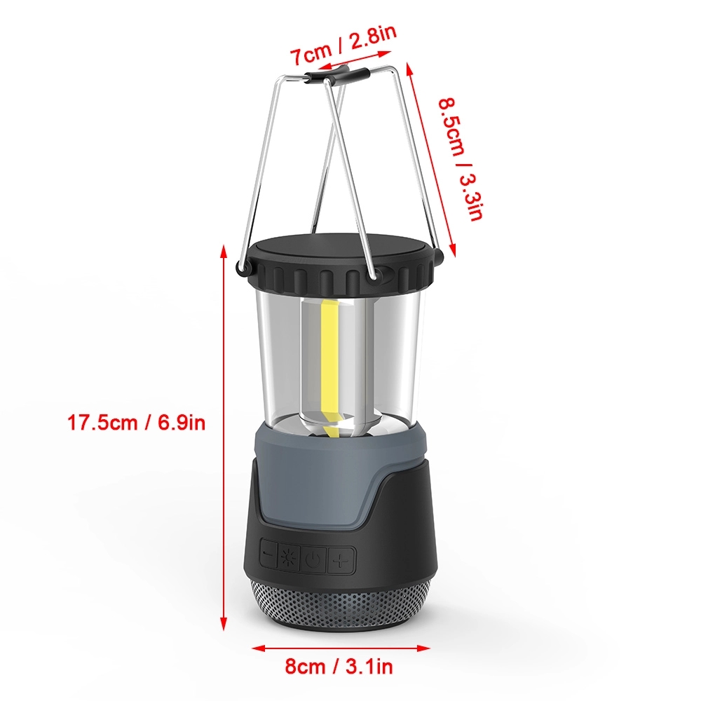 Lantern With Wireless Charger Bluetooh Speaker 4