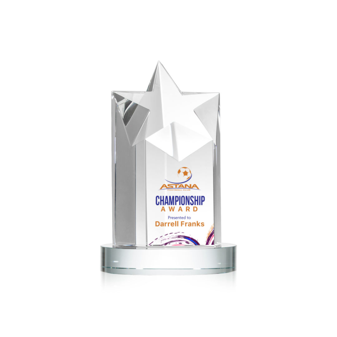 Berkeley VividPrint™ Award on Condor Base - Clear 6