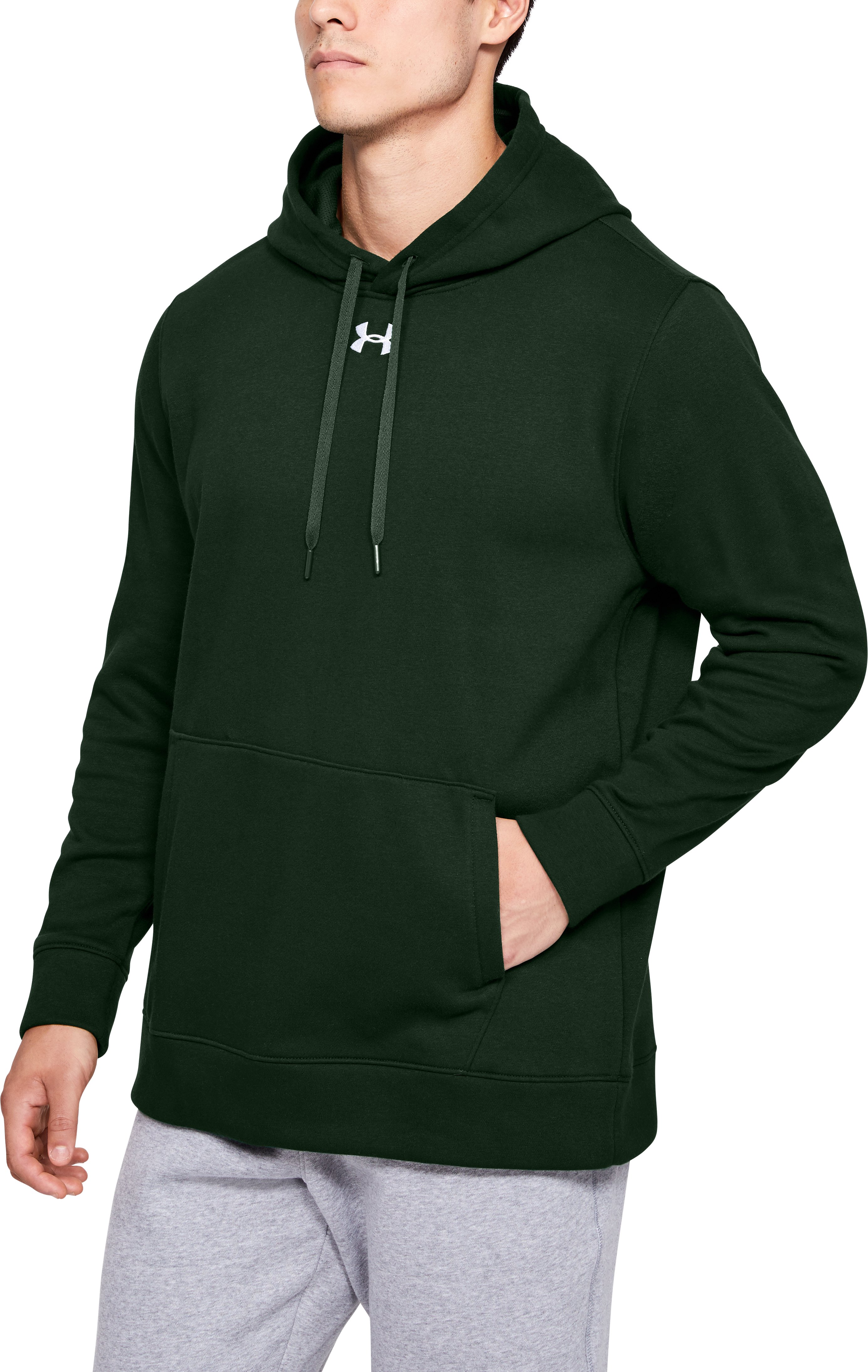 UA Hustle Fleece Men's Hoodie 15