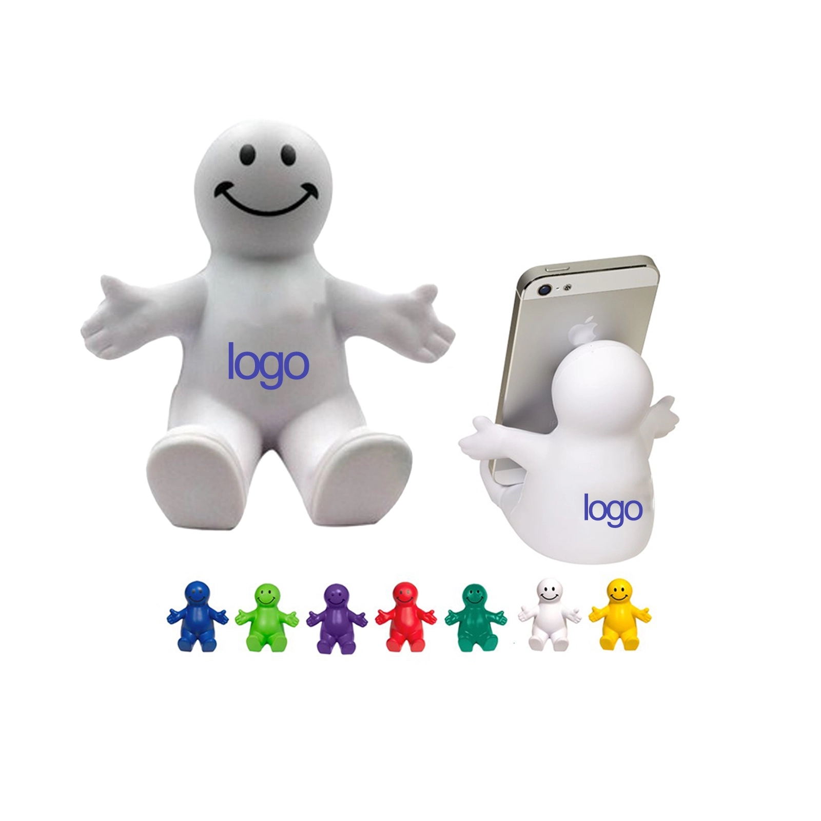 Foam Happy Doll Mobile Device Holder 5