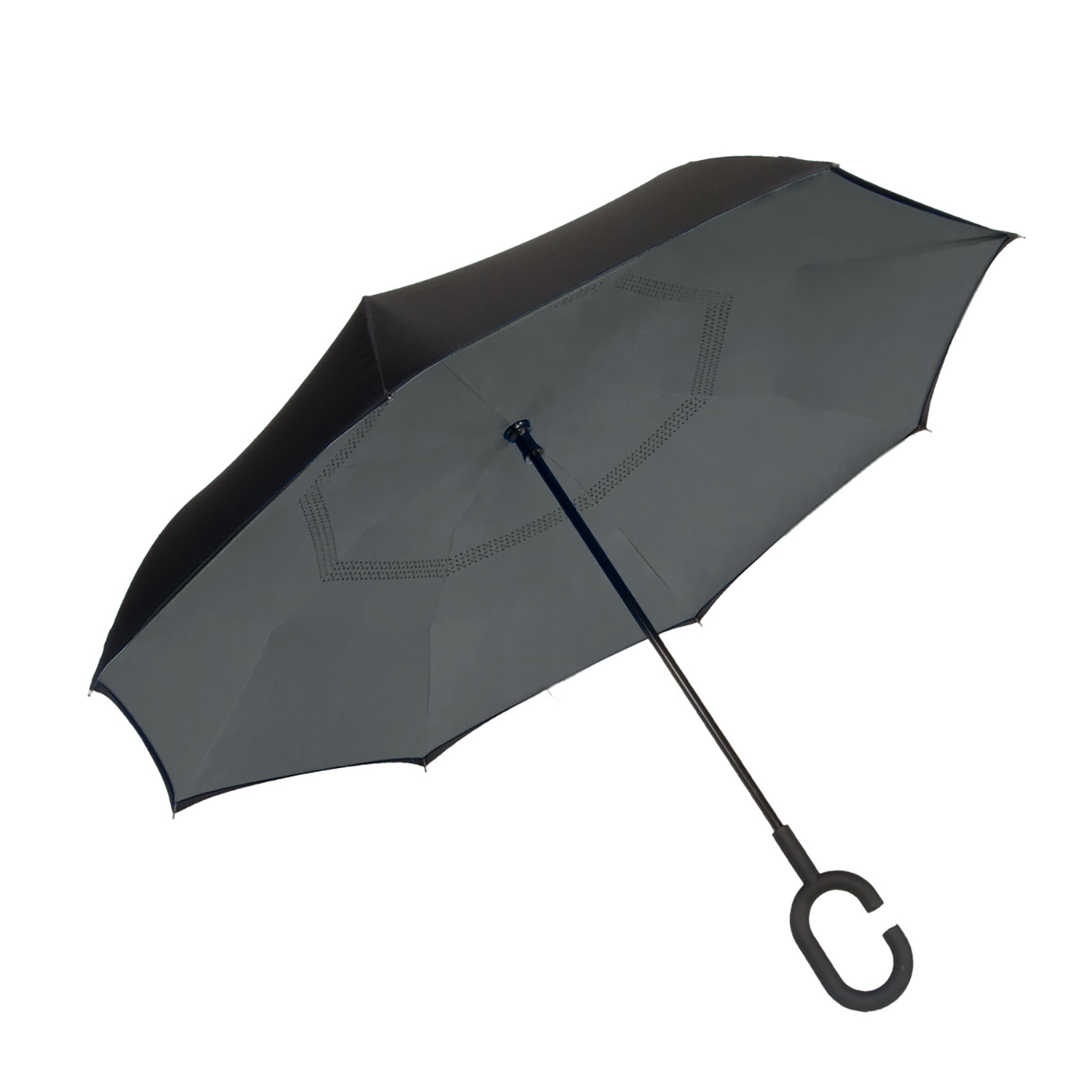 Shed Rain™ UnbelievaBrella® 48" Reverse-Close Manual Stick Umbrella (Solids) 76