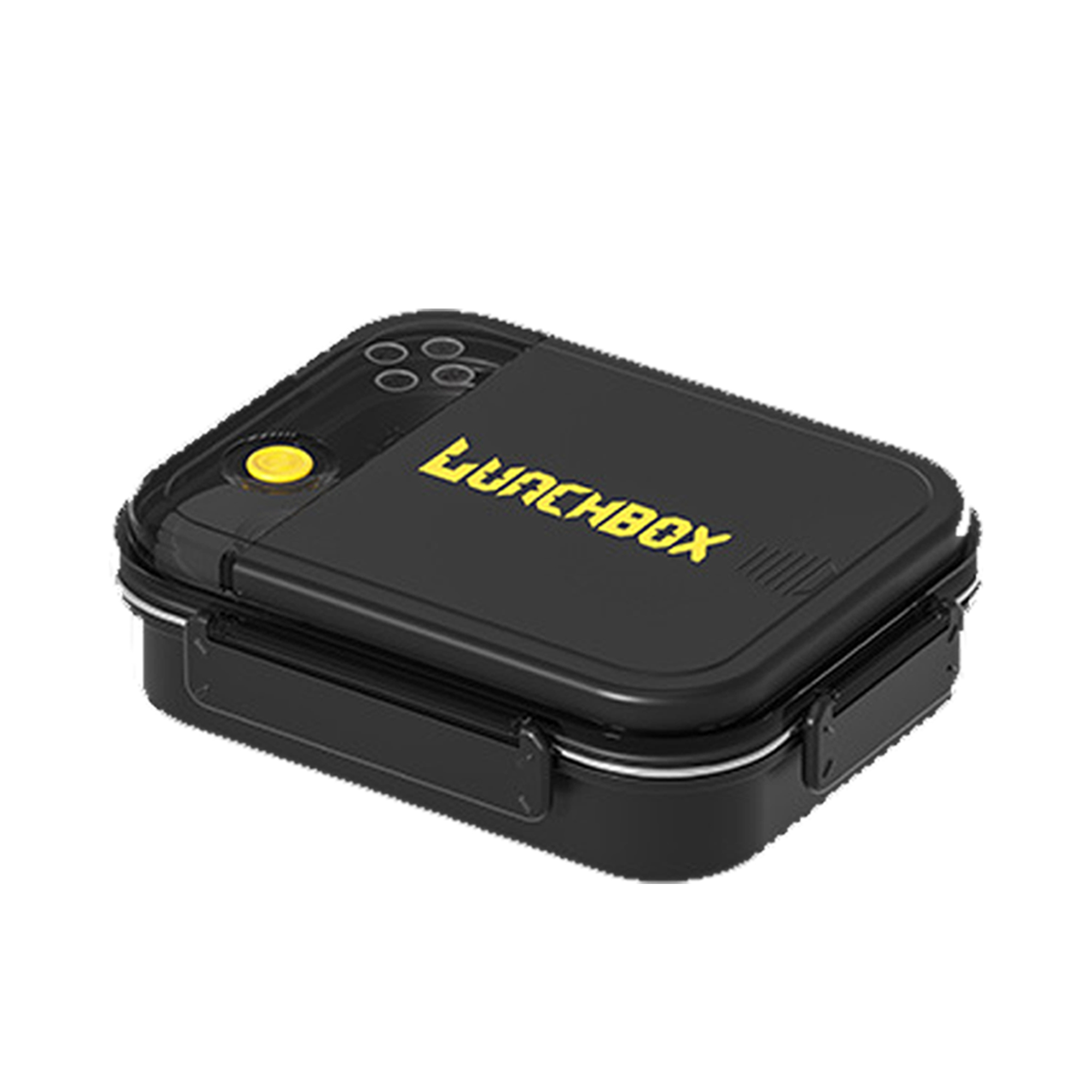 Stainless Steel 4-Compartment Lunch Box 4