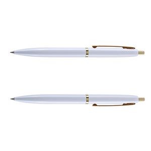 Gold Clip Metallic Retractable Cap Signing Pen 25